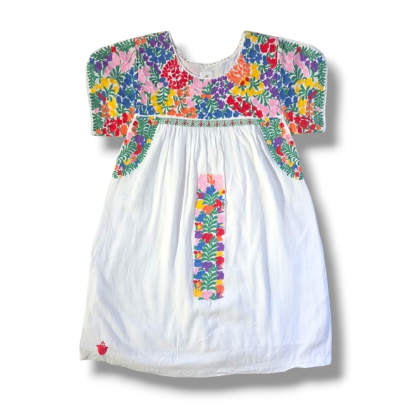 J.Marie Carmen Embroidered Floral Tunic Dress XS - Picture 4 of 16